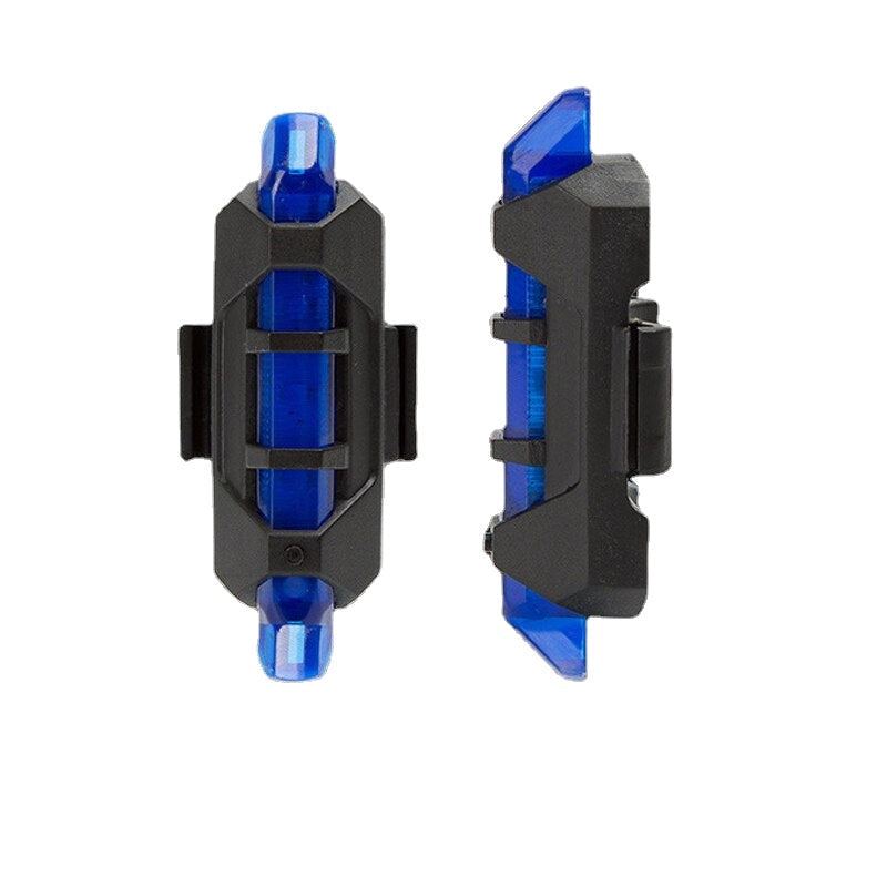 Bike Bicycle Light LED Rechargeable Tail Light USB Rear Tail Warning Safety Bike Light Super Bright Portable Flash Light