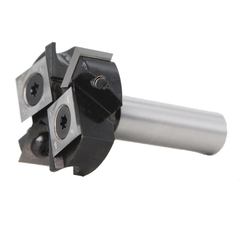 12mm 1/2 Inch Shank Router Bit Milling Cutter with Cemented Carbide Insert Woodworking Bits Insert-Style Indexable Cutter