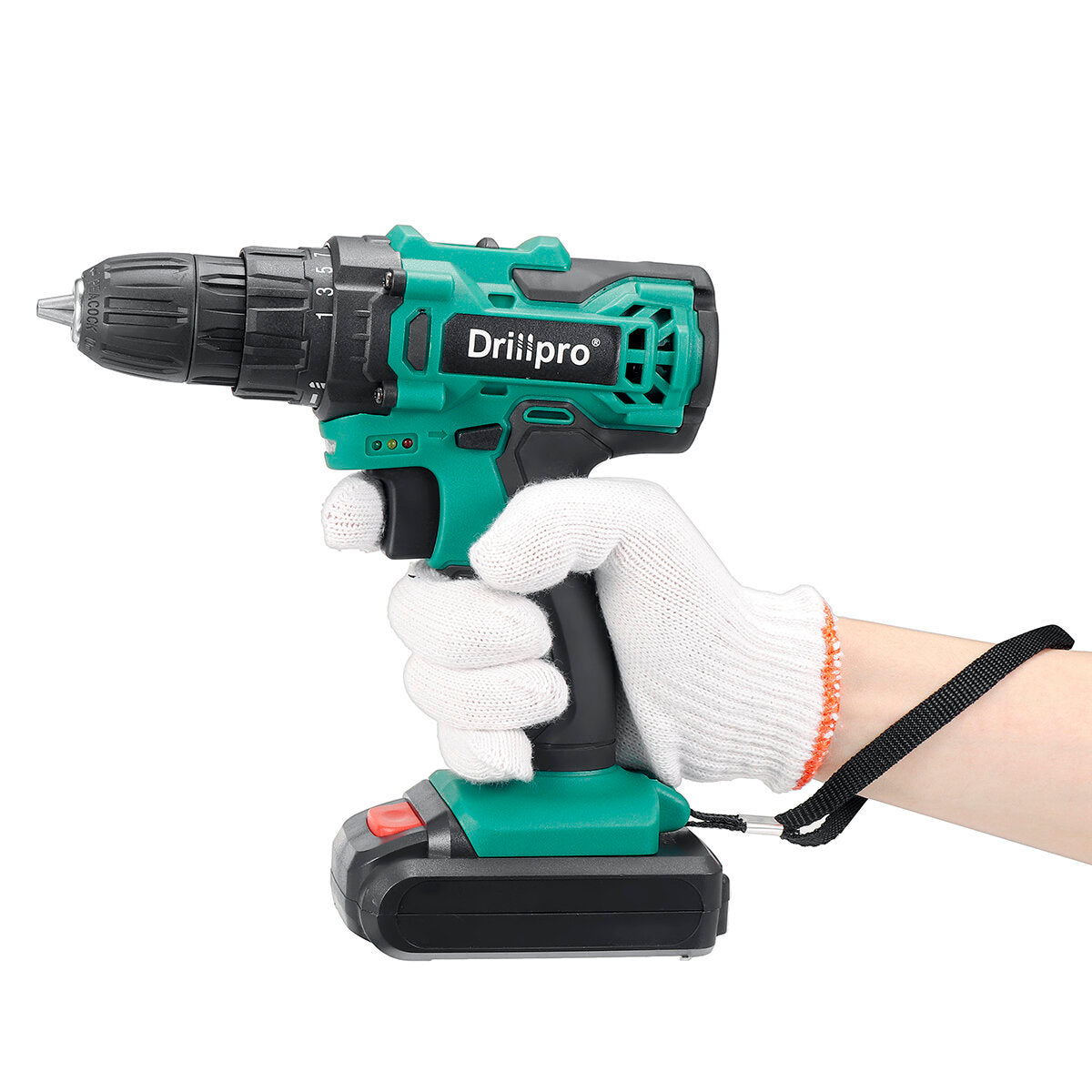 21V 1.5AH Cordless Drill Rechargeable 2 Speed Electric Drill Screwdriver