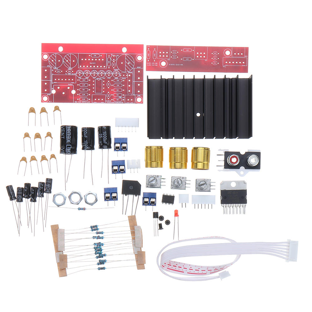 Audio Amplifier Board Subwoofer Mega Bass 2.1 Power Amplifier Board DIY Kit Single Power Supply
