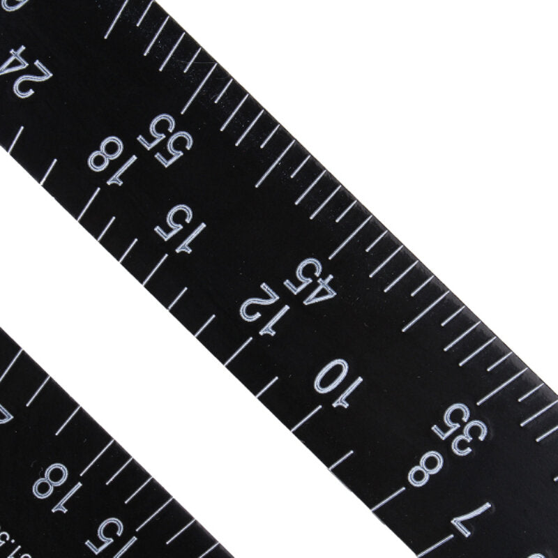 43X30X30cm Imperial Aluminum Alloy Triangle Ruler Black Triangular Ruler