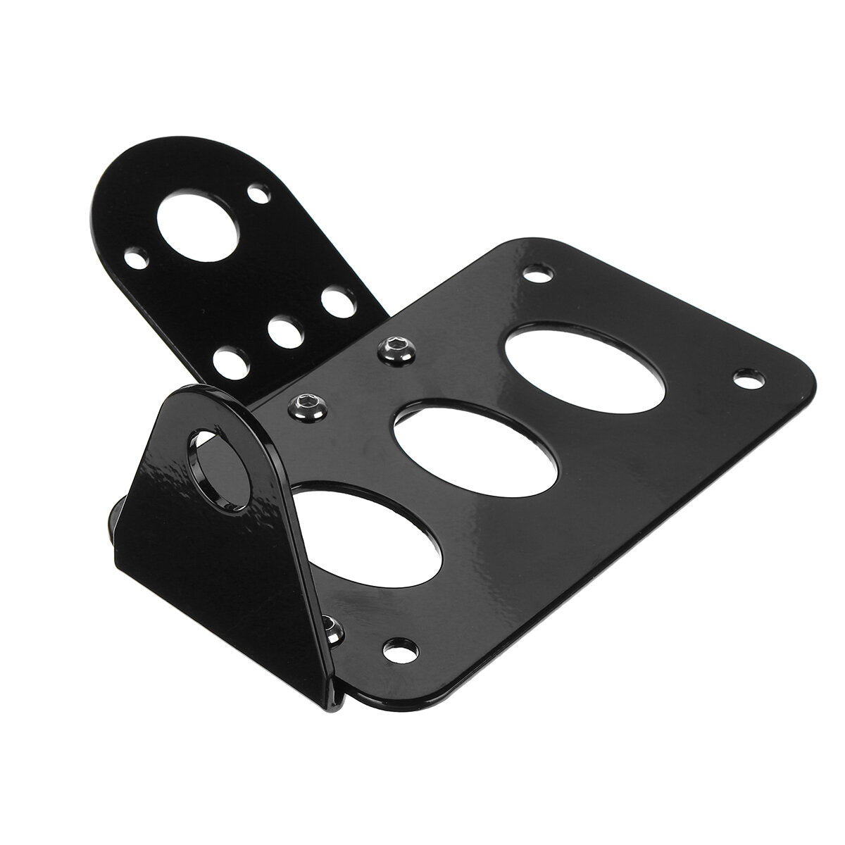 Universal Motorcycle 7/8'' 22mm License Plate Holder Metal License Bracket