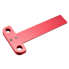 Aluminum Alloy T-160 Ruler, 98x200mm, Multi-Purpose Measuring Tool for 0.5-1mm Refills, Durable & Accurate