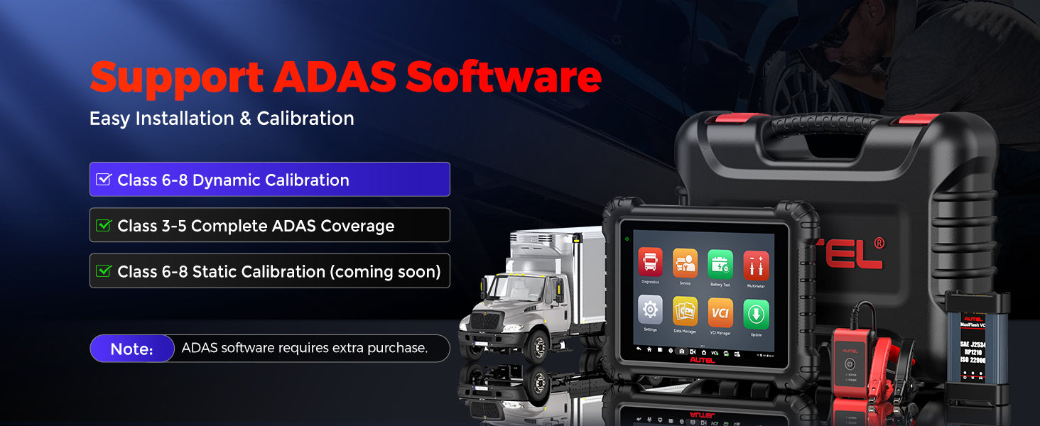 9.7 Inch Display Car Diagnostic Tool Android 10 3000 Active Tests for HD Equipment And Commercial Vehicles Smarter Than MS908cvCV II / M908CV