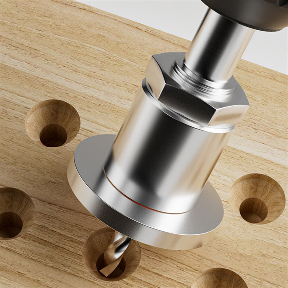 5-Piece Countersink Drill Bit Set, YG8 Alloy & Carbon Steel, 90° Precision, Multi-Size for Wood & Plastic Drilling
