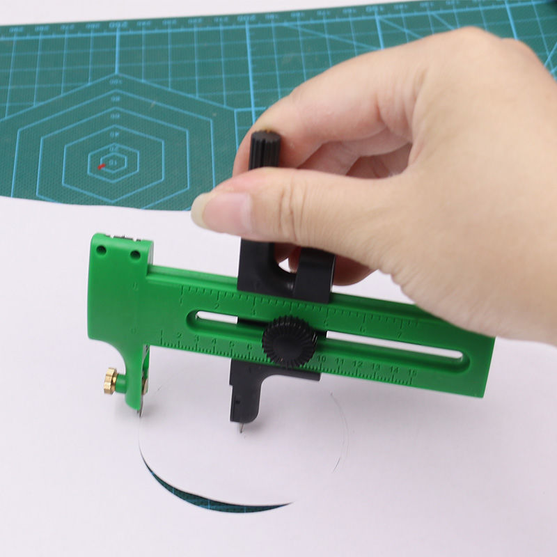 1Piece Rotary Compass Circle Cutter Double-stage Adjustable
