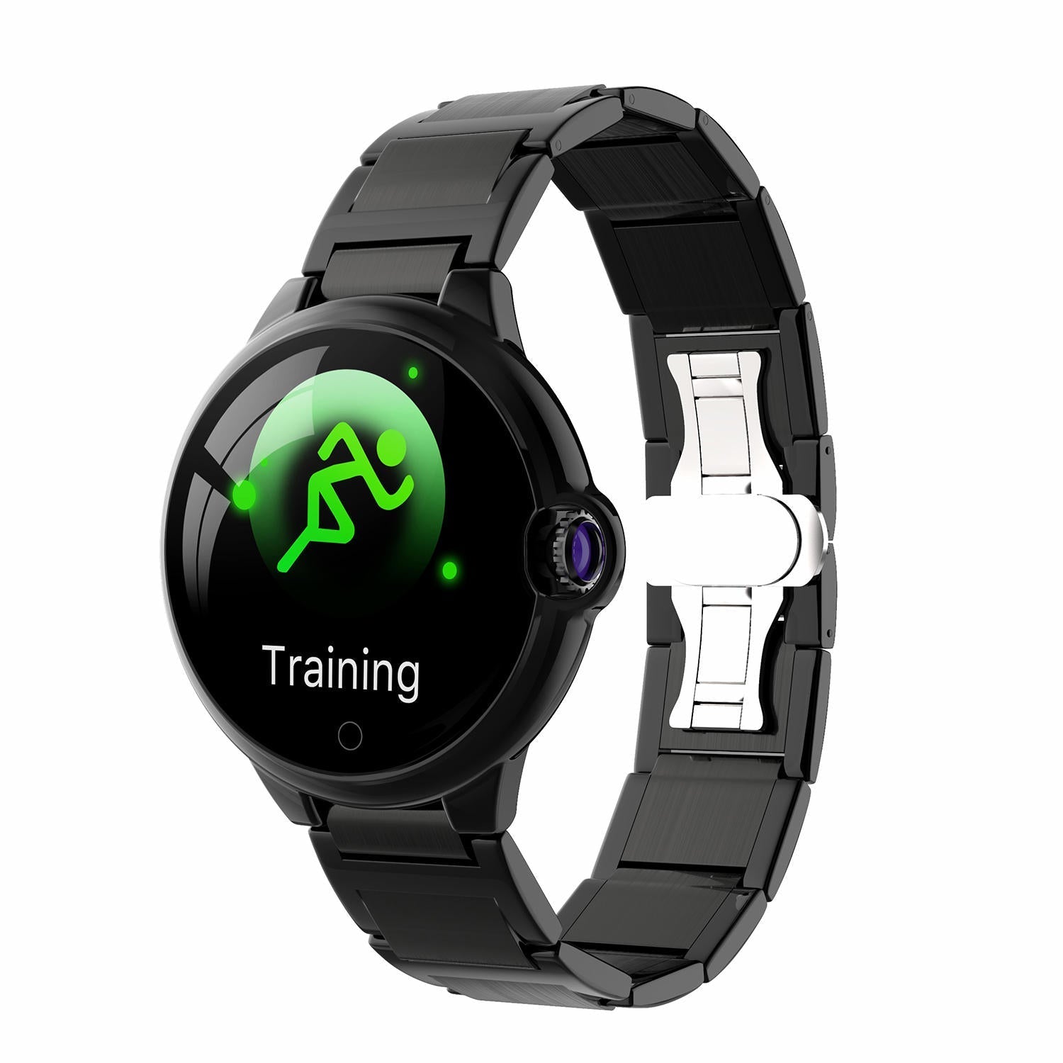 Sapphire Glass Screen Ultra-thin Body Heart Rate Sleep WhatsApp Reminder 45Days Standby Smart Watch