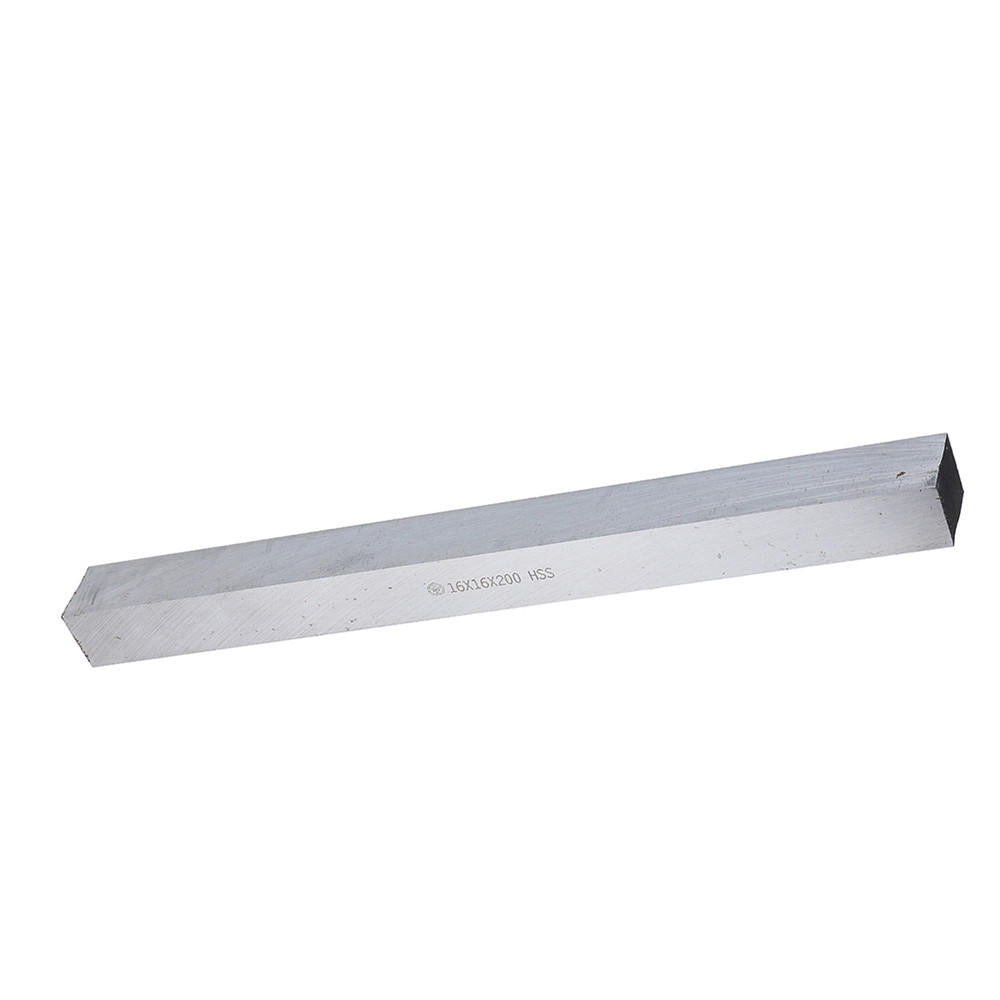 16x16x200mm HSS Square Milling Engraving Bit Lathe Tools Turning Tool