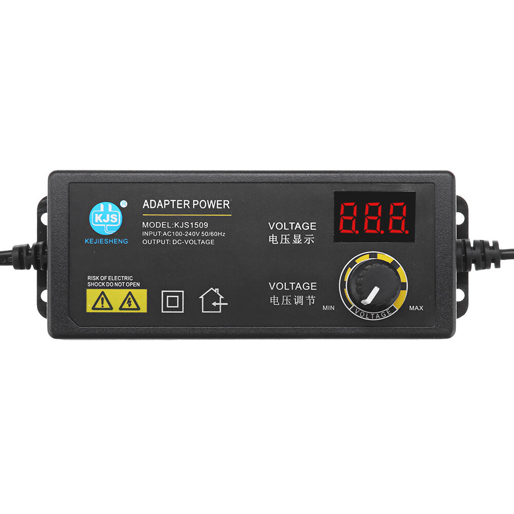 3-24V 2.5A Power Adapter Adjustable Voltage Adapter LED Display Switching Power Supply