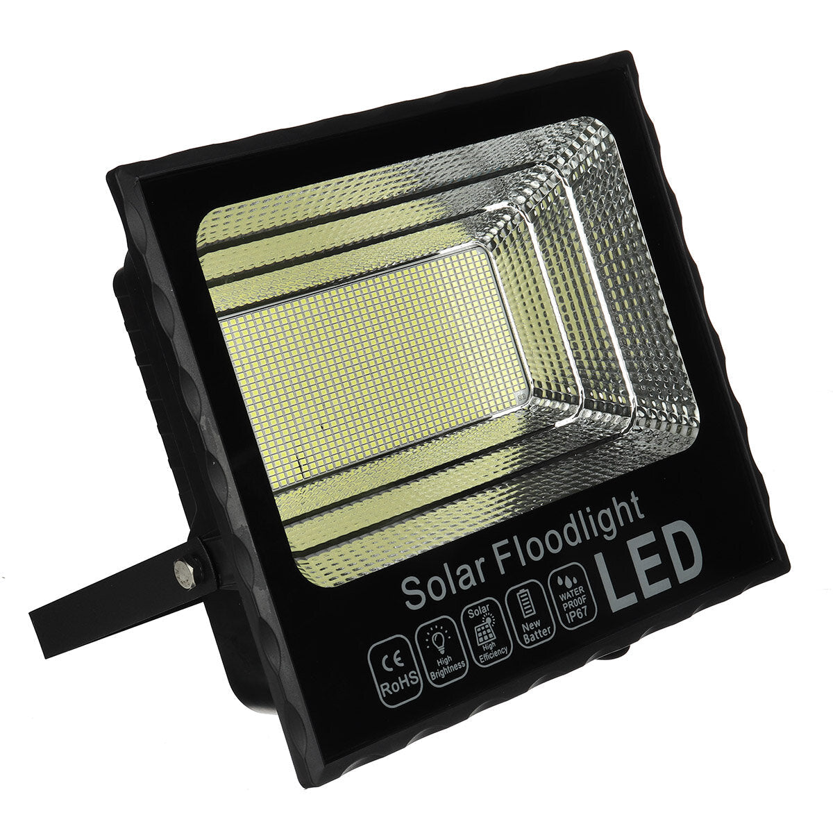 LED Solar Panel Street Light Security Wall Lamp Waterproof Outdoor Garden Path Yard Remote Control