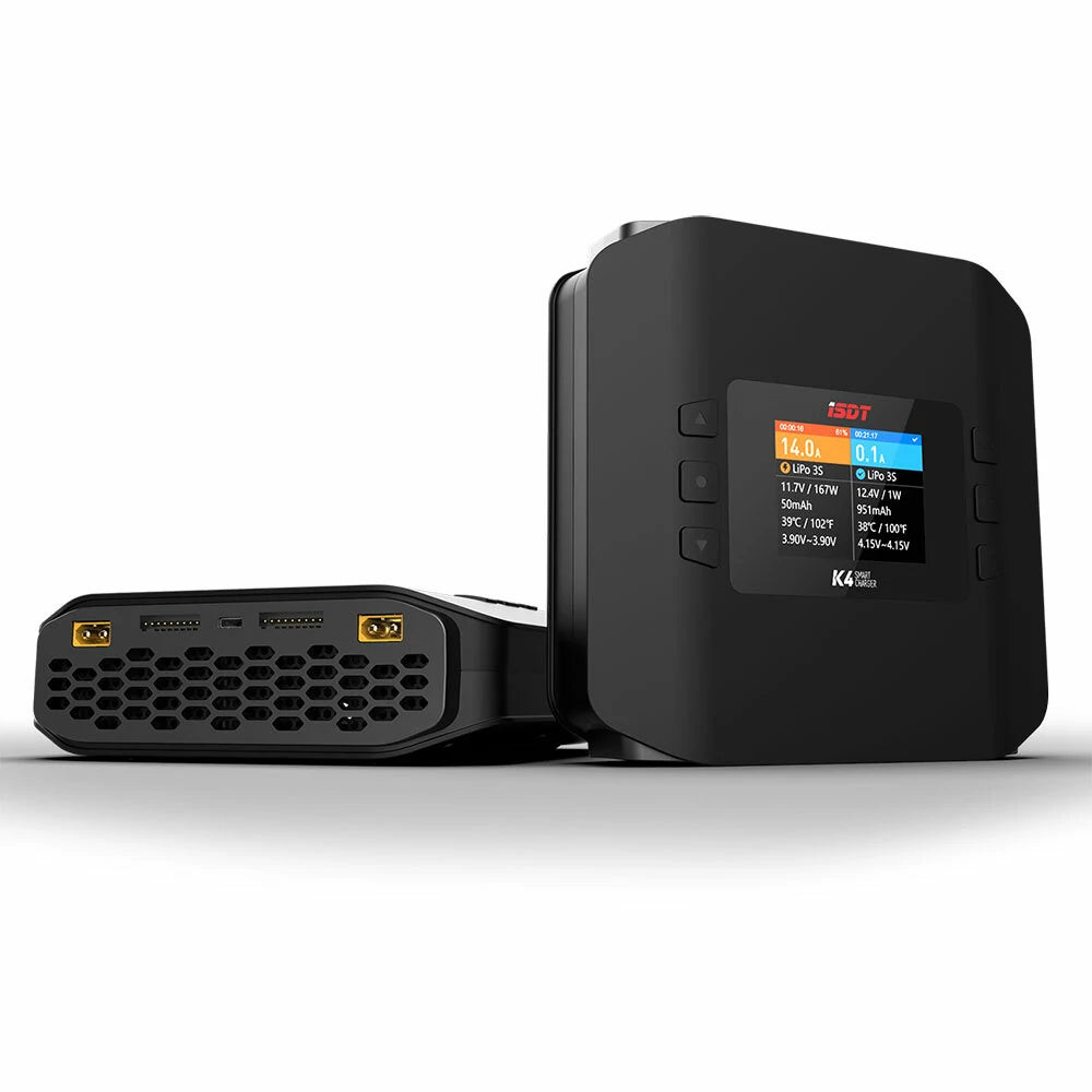 AC 400W DC 600W Dual Mode Smart Balance Charger for 1-8S LiPo Battery