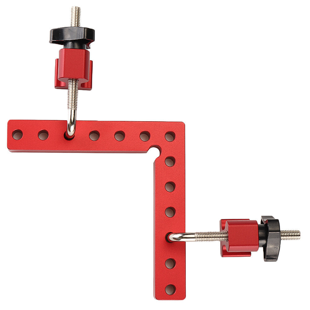 Woodworking Precision Clamping Square - L-Shaped Fixture for Panel Positioning & Right Angle Alignment Tool