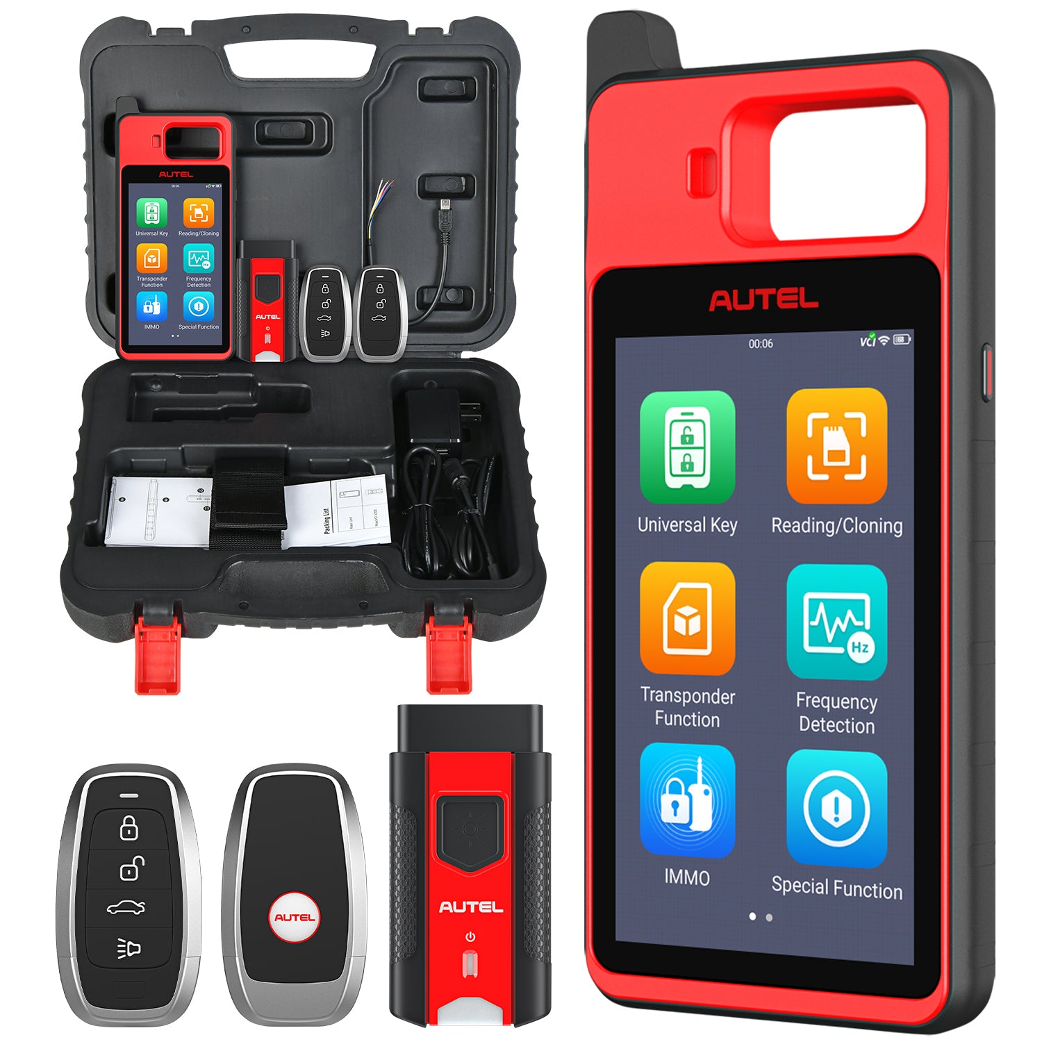 Key Fob Programmer Immobilizer Tool Key Creation IMMO Learning Chip Read Cloning Frequency
