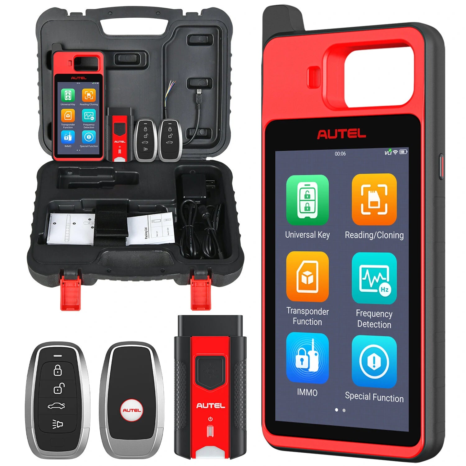 Key Fob Programmer Immobilizer Tool Key Creation IMMO Learning Chip Read Cloning Frequency
