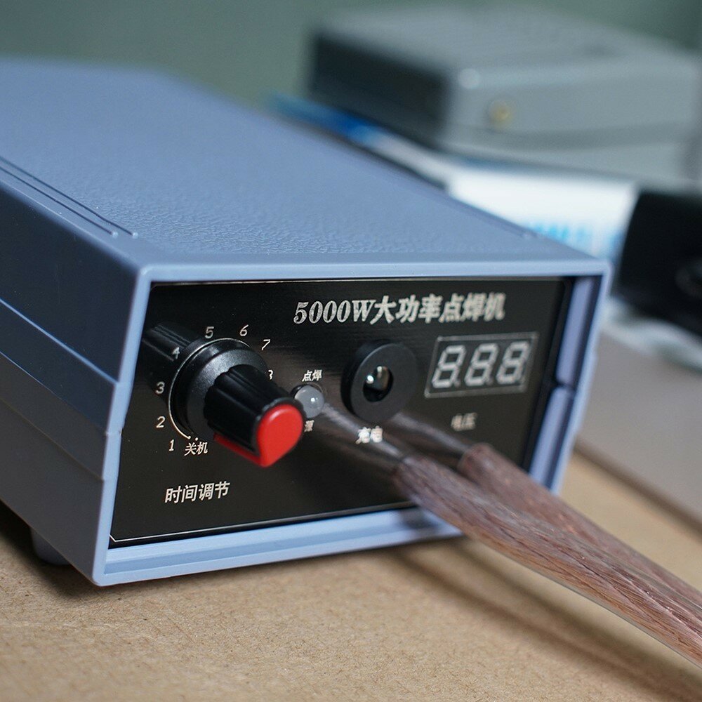 5000W Mini Spot Welder High Power Handheld Spot Welding Machine for 18650 Battery Welding Tools