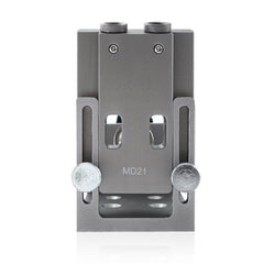 Aluminum Alloy Pocket Hole Jig Kit with 9mm Step Drill Bit for Carpentry and Woodworking DIY Projects