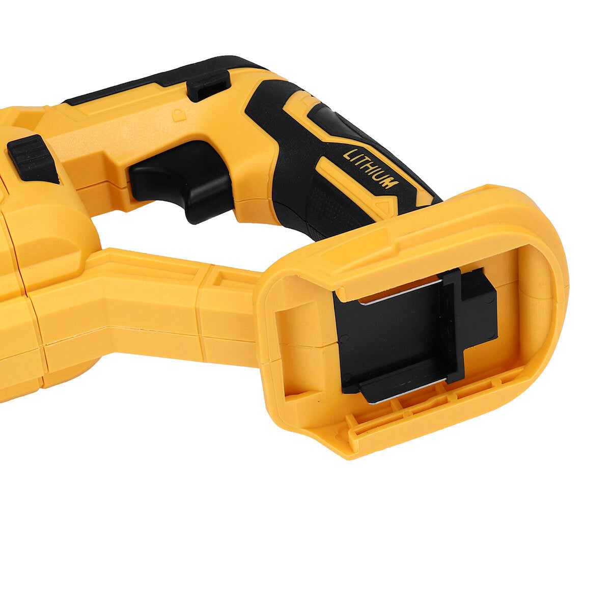 Cordless Electric Reciprocating Saw Variable Speed Metal Wood Cutting Tool W/ None/1/2pcs Battery & 4 Blades