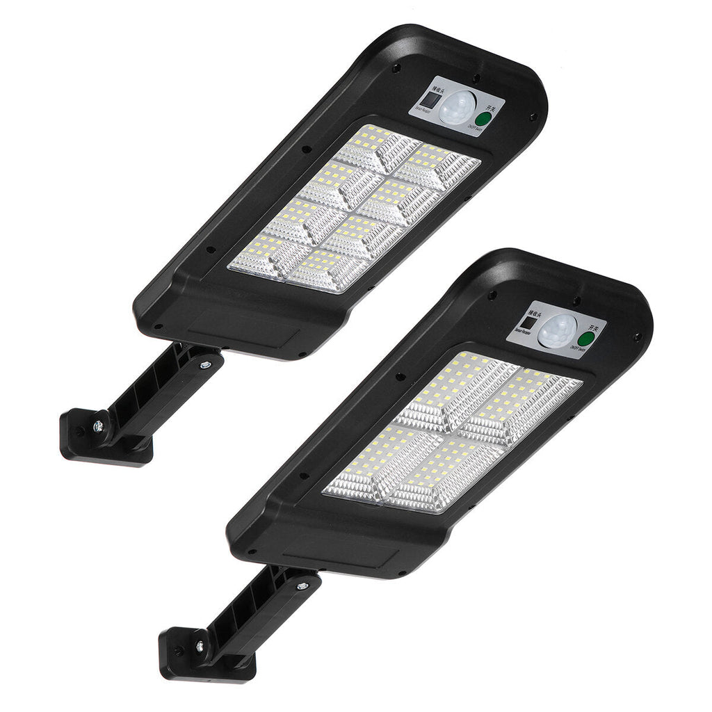 128LED Light Rechargeable Solar Power Street Light Human Body Induction Rural Remote Control Solar Street Lights