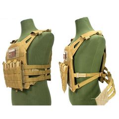 Men Tactical Military Armor Army Combat Vest Molle Plate Carrier JPC Vest