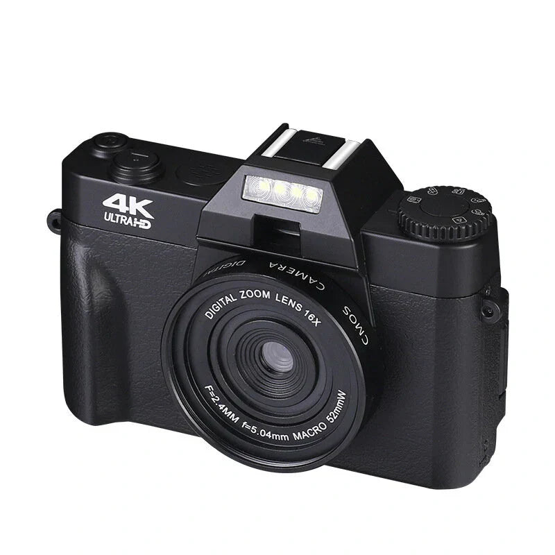 48MP 4K HD Digital Camera Vlogging Camcorder 30FPS Wi-Fi 16X Zoom Video Camera Camcorder Recording Camera for YouTube