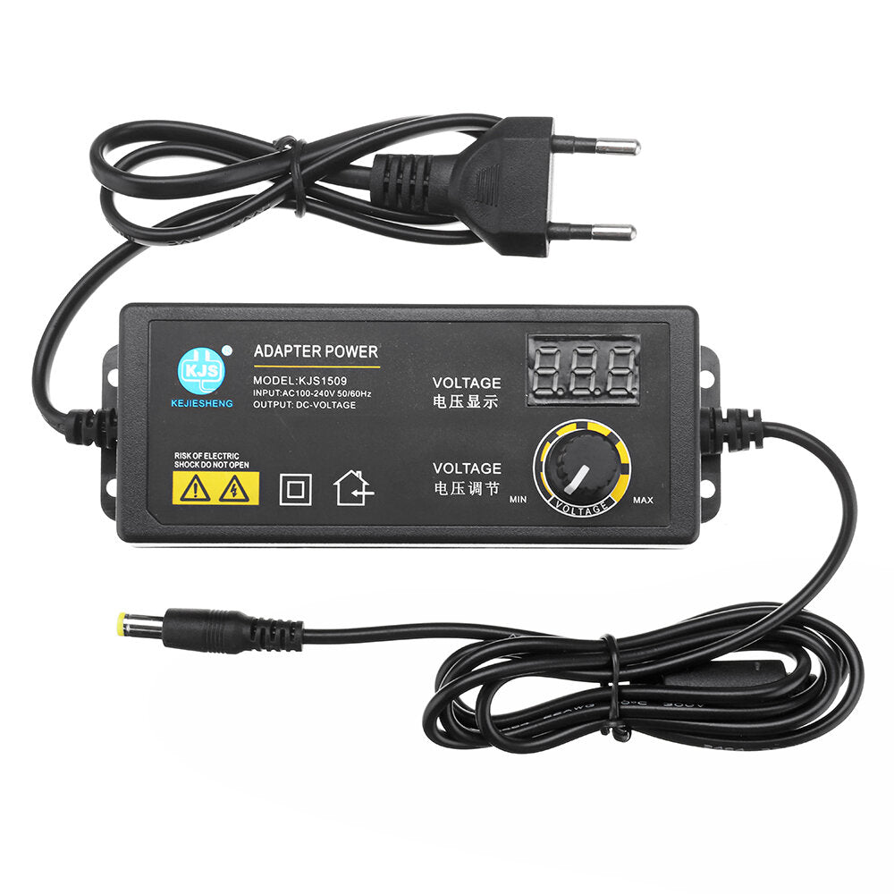 3-24V 2.5A Power Adapter Adjustable Voltage Adapter LED Display Switching Power Supply