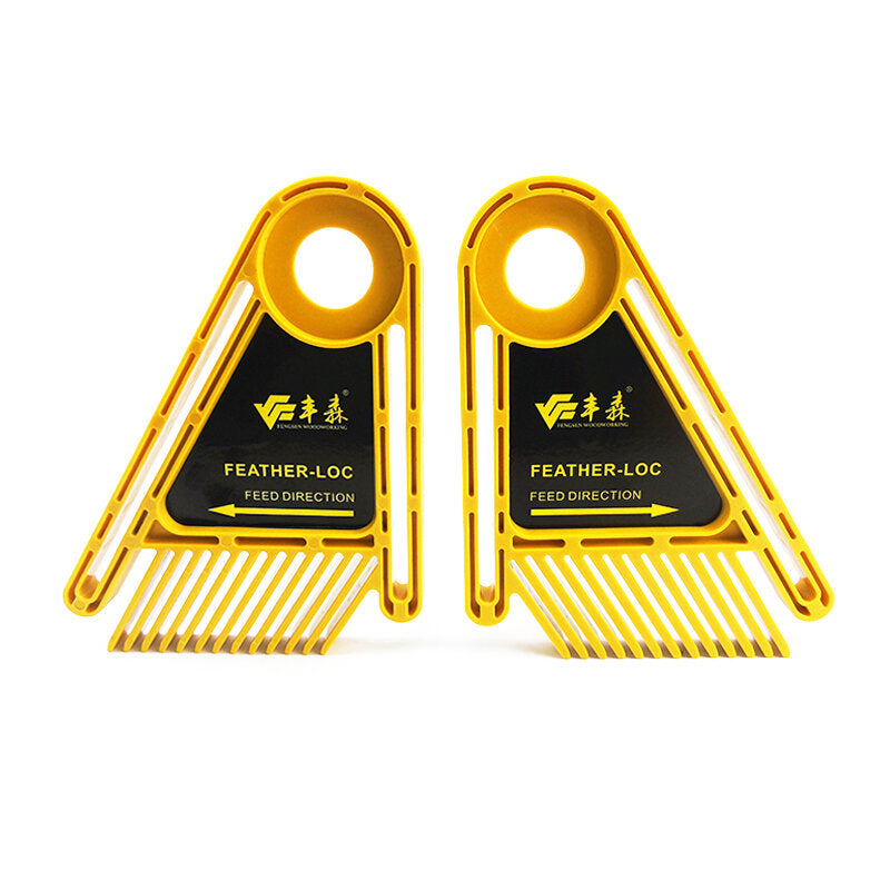 Multi-purpose Double Feather Board for Router Table Saws Miter Gauge Slot