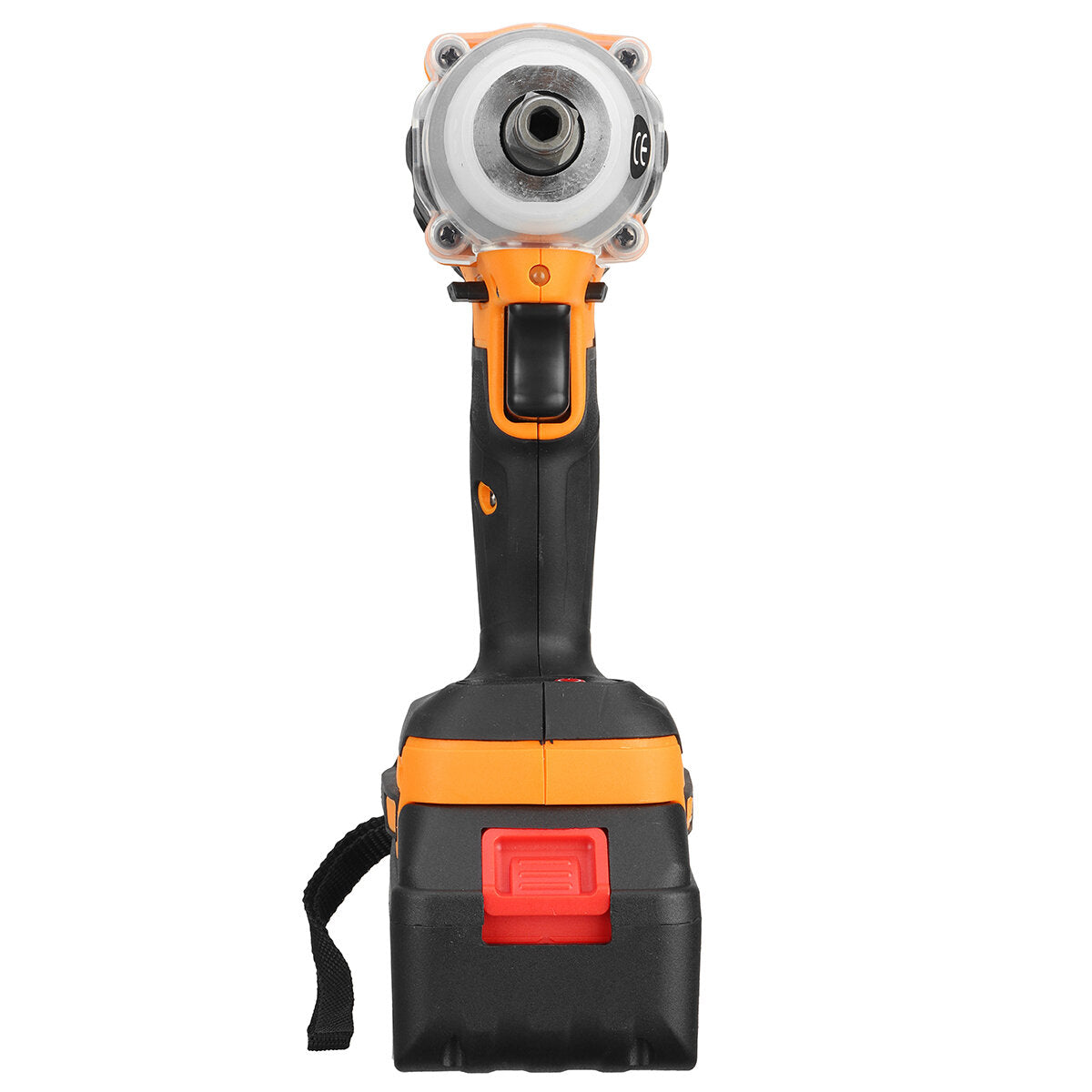 21V 520 N.m Brushless Electric Impact Wrench LED Working Light Rechargeable Woodworking Maintenance Tool