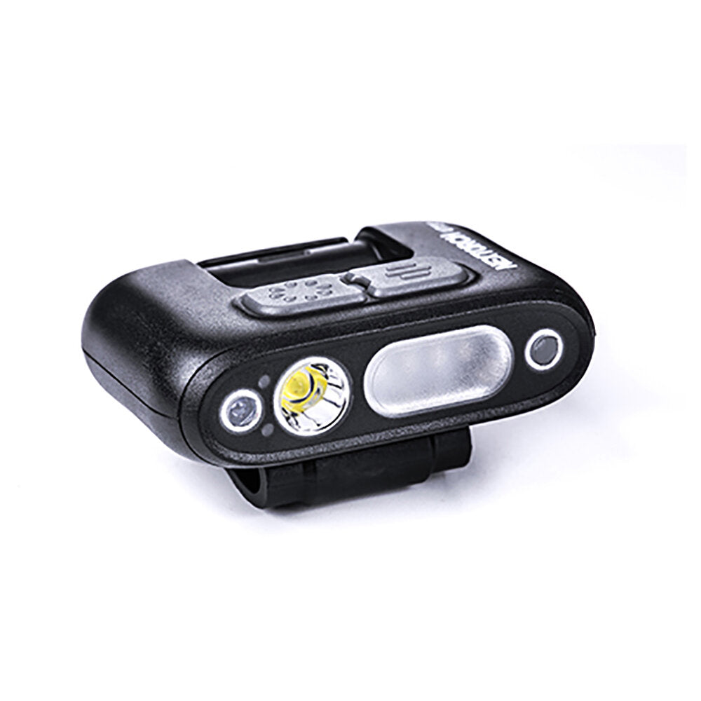Smart Sensor Clip Light 220LM 5 Modes with Red-Blue Flash Warning Work Light Type-C Rechargeable
