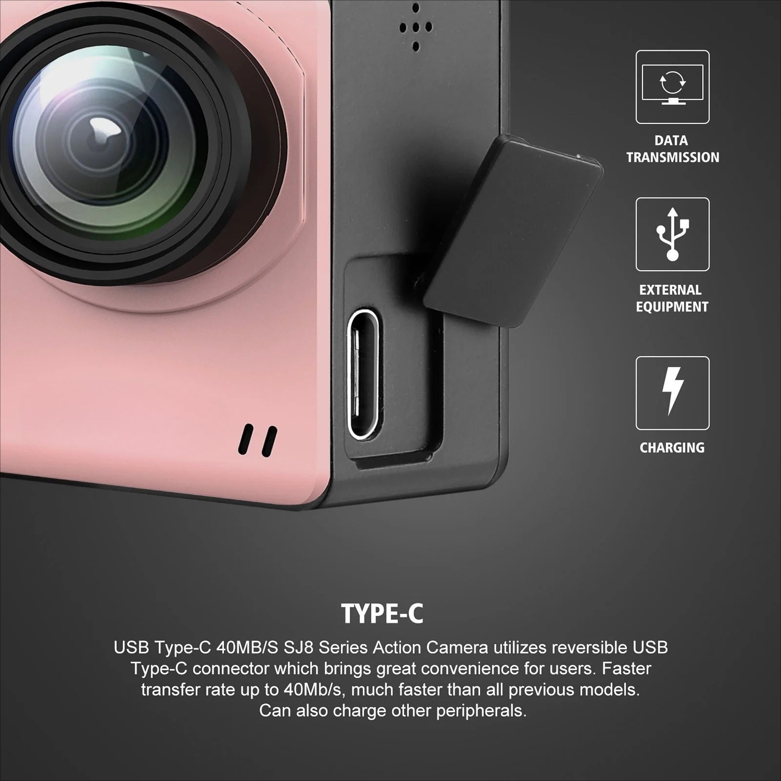 Fast 4K 60FPS 5G WiFi Action Cam - EIS Anti-Shake, 2.33" Touch, 170° Wide, 8X Zoom, Waterproof