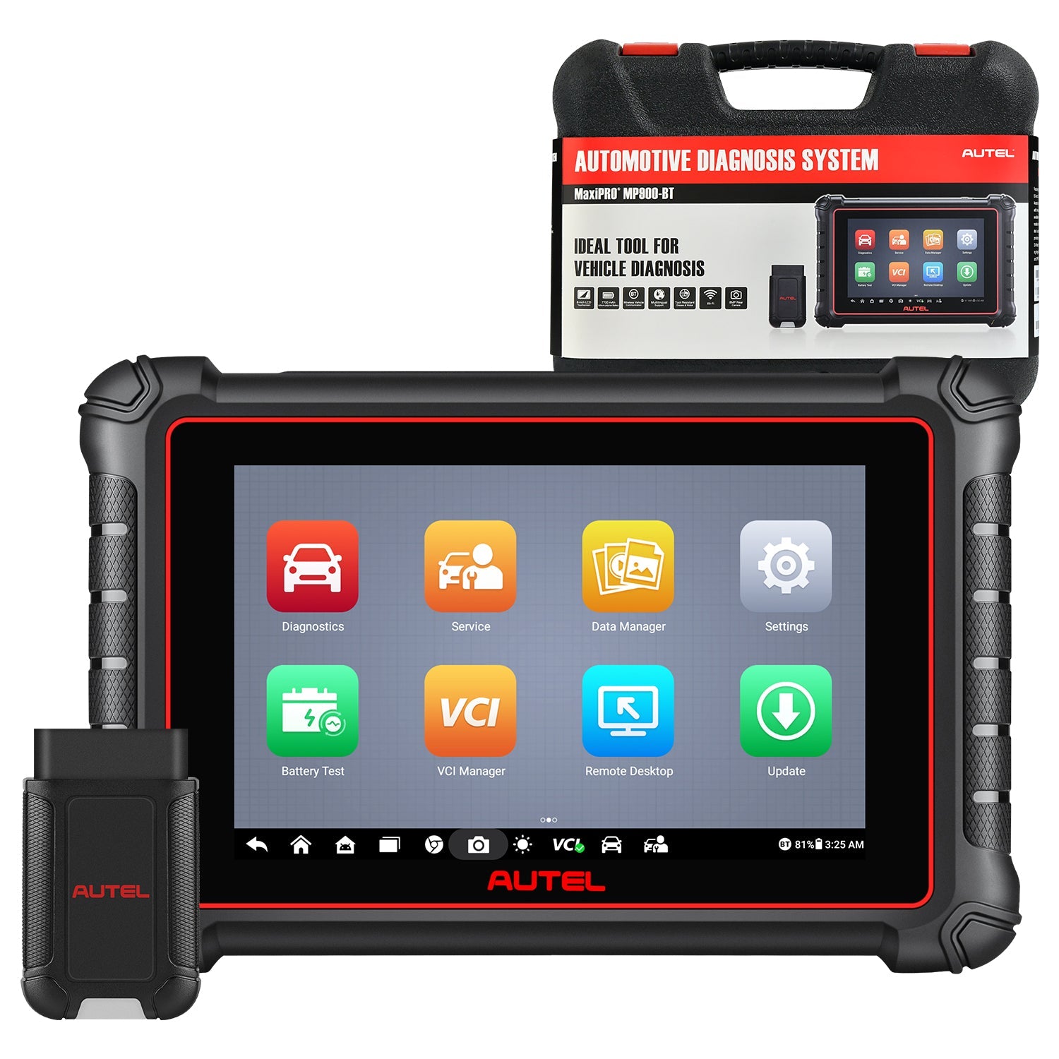 OBD2 Scanner Auto Diagnostic Tools ECU Coding 36+ Service Support CAN FD/DoIP Upgraed of MP808BT MK906PRO