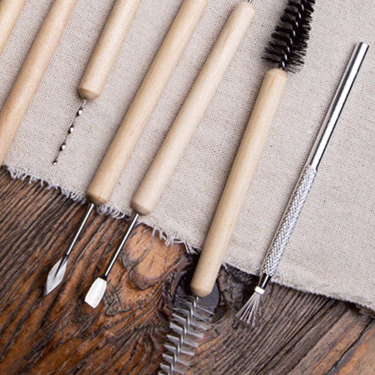 30Pcs Ceramics Clay Sculpture Tool Craft Sculpting Set Pottery Modeling Kit