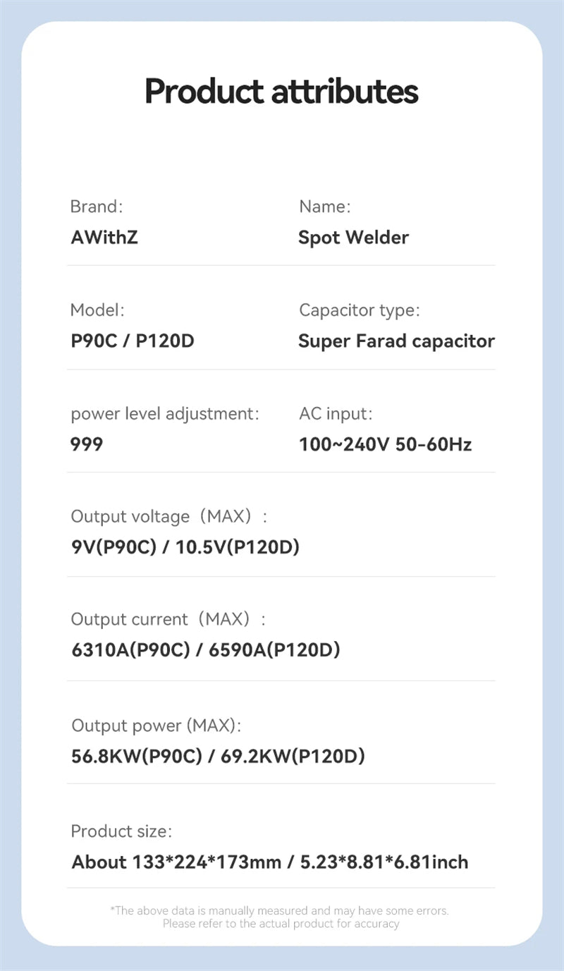 69200W Spot Welder 6590A High current Super Farad Capacitor Spot Welding Machine for DIY 18650 Lithium Battery