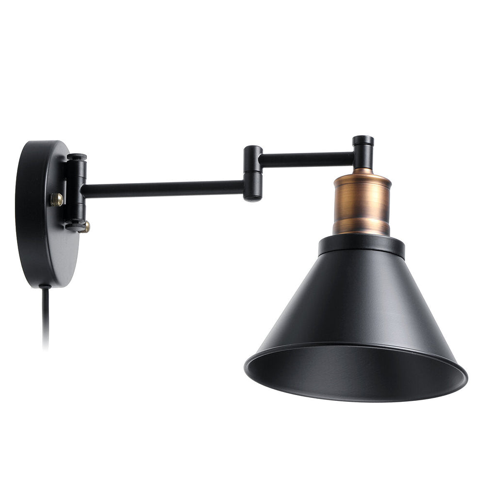 1/2Pcs 220V Adjustable LED Wall Light Lampshade Lamp Cover Holder Fixture Dinning Room Without Bulb