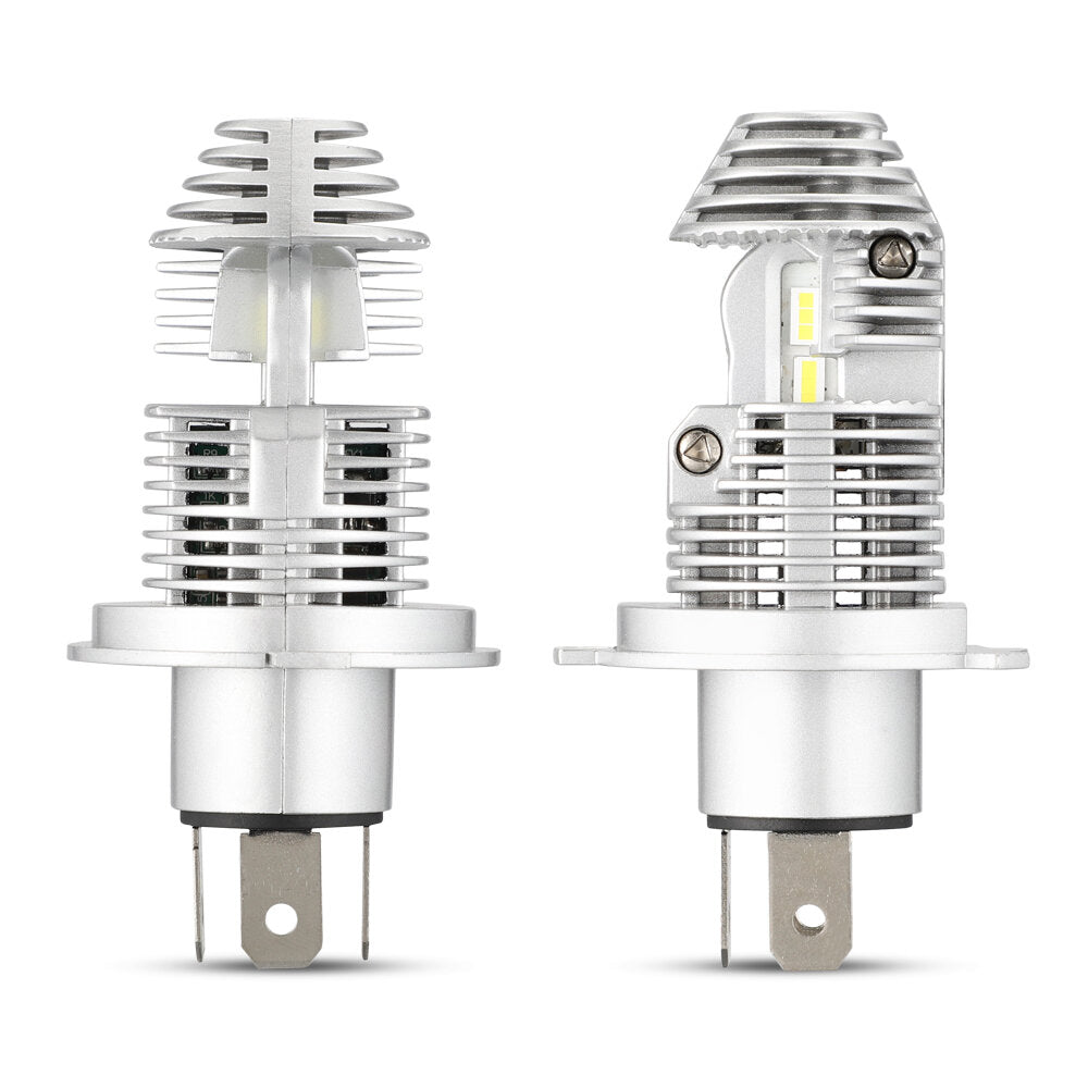 2PCS H4 12V 40W 8000LM 6000K LED Headlight Motorcycle Lamp Car Bulbs Hi lo Lamp Fog Light