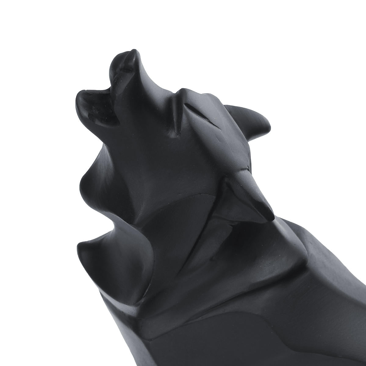 Modern Abstract Art Wolf Statue Resin Geometric Resin Model Gift Decorations