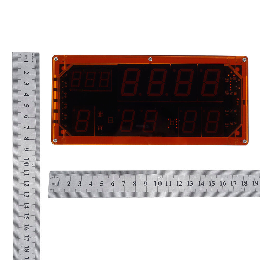 Large-screen Voice Clock Kit High-precision Clock Electronic DIY Welding Training Kit