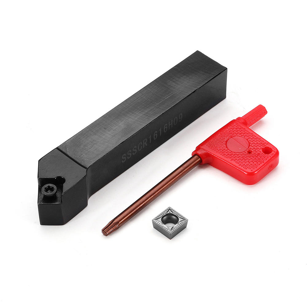 Turning Tool Holder 45 Degree Lathe With 1pc T09T304 Insert
