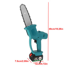 8Inch Rechargable Chainsaws Mini Electric Saw Woodworking Pruning Shears