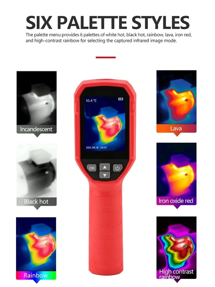 GreenZech Industrial 120 Compact | 120x90 Thermal Imaging Camera | Handheld Infrared Imager for Industrial & PCB Testing