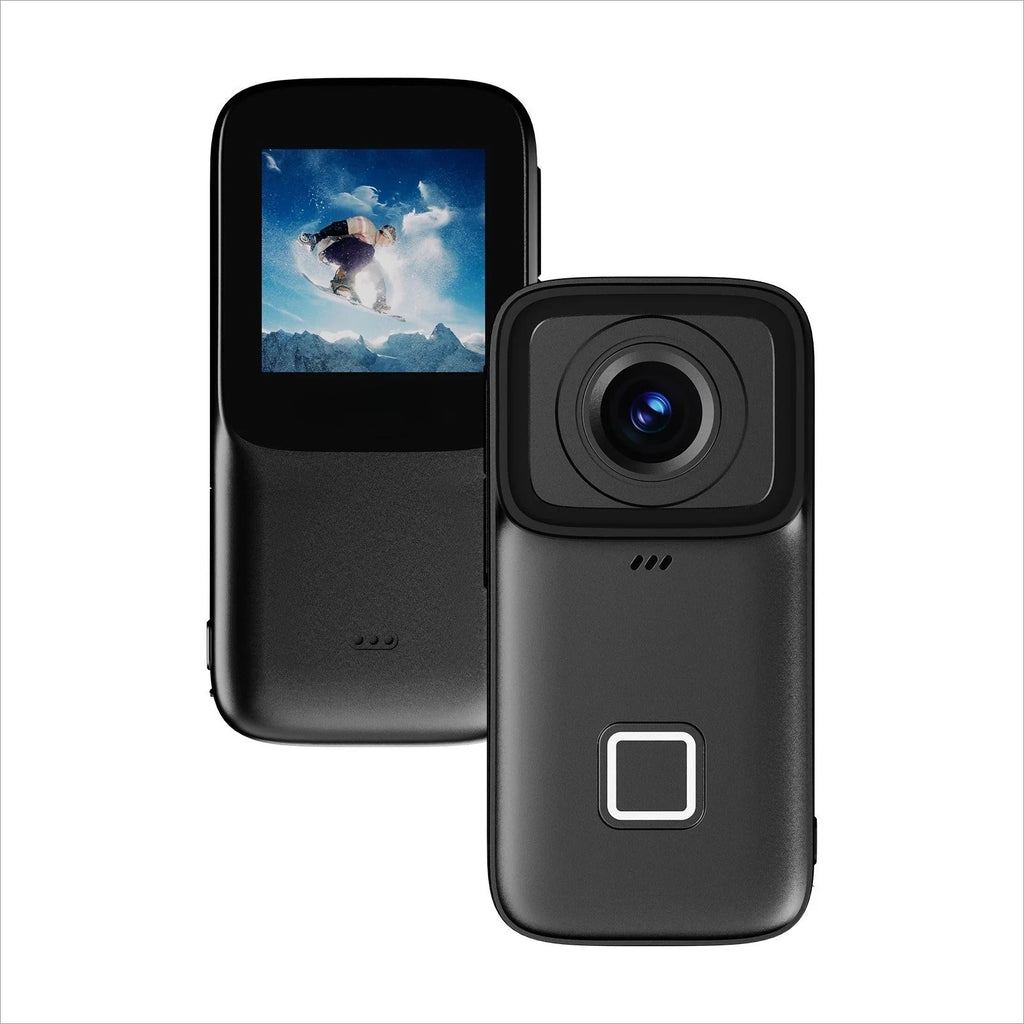 Dynamic 4K 30FPS UHD Action Camera - 1.3" Touch, 20MP, 40M Waterproof, Anti-Shake, Face Track