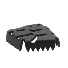 Modified Brake Lever Foot Plate Motorcycle Retrofitted With Brake Pedal