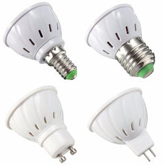 E27 E14 GU10 MR16 3W 48 SMD 2835 LED Pure White Warm White Spot Lightting Bulb AC110V AV220V