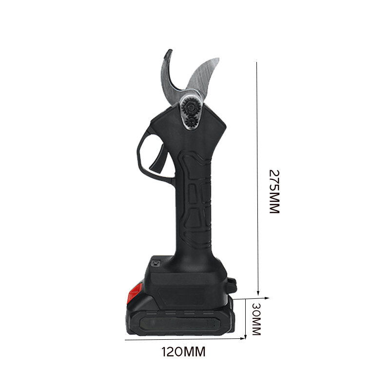 21V Cordless Pruning Shears Electric Scissors Rechargeable Wood Cutter