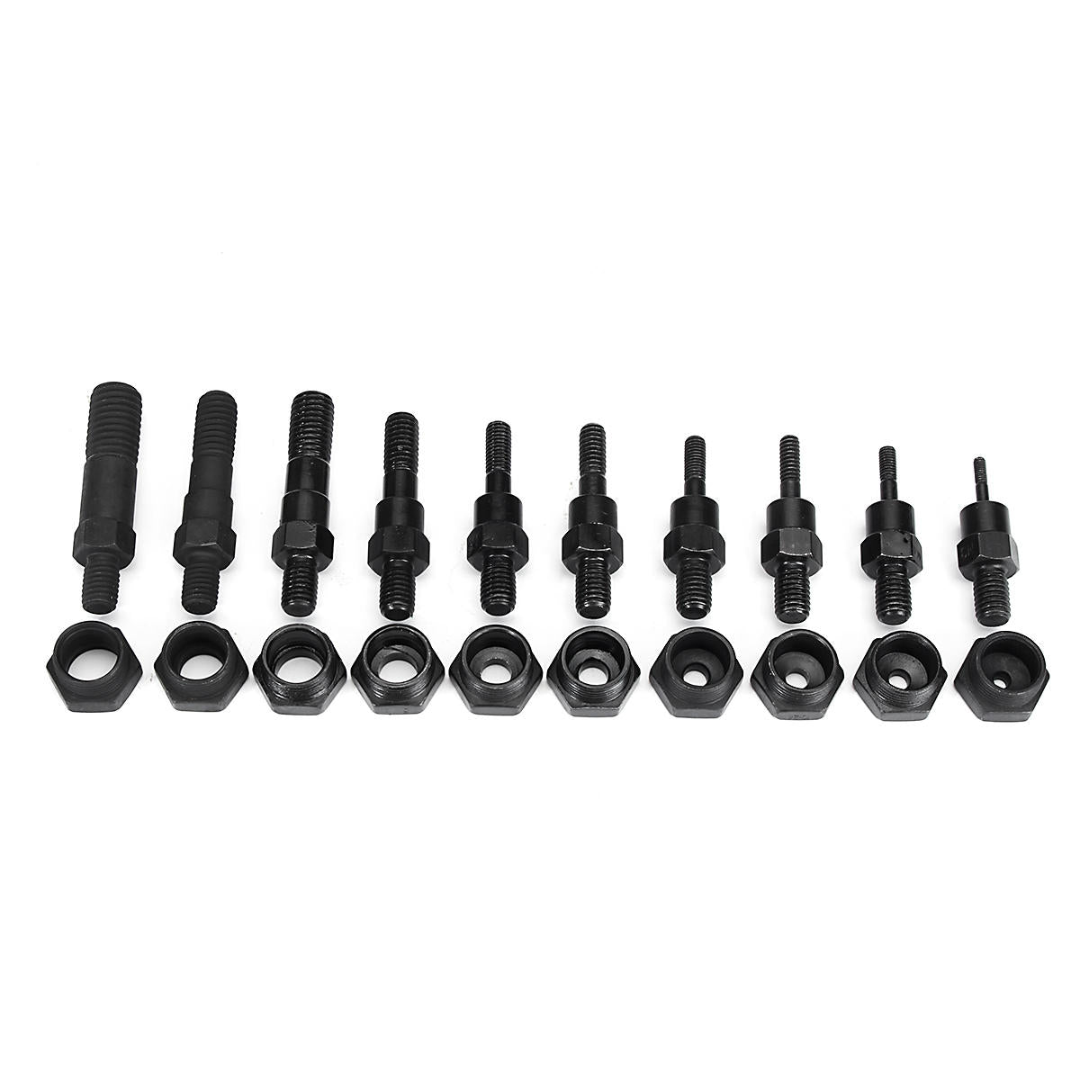 Rivet Tool Kit Rivnut Setting Tool Nut Setter NutSert Hand Riveter Guns M3 M4 M5 M6 M8 M10 M12 HT2819