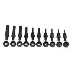 Rivet Tool Kit Rivnut Setting Tool Nut Setter NutSert Hand Riveter Guns M3 M4 M5 M6 M8 M10 M12 HT2819