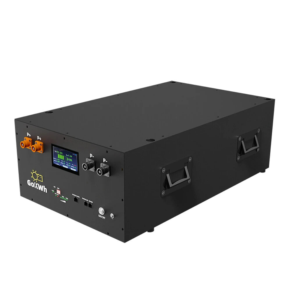 51.2V 340Ah LiFePO4 Lithium Battery Pack Energy Storage Box with Touch LCD Screen