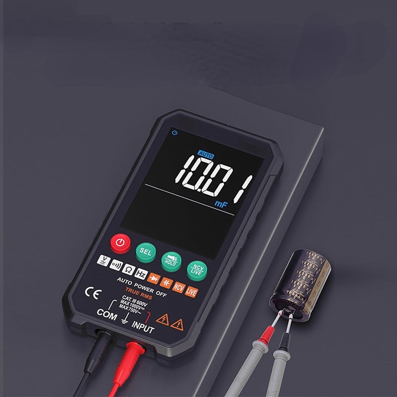 107C Digital Multimeter Smart AC DC Voltmeter Auto Range
