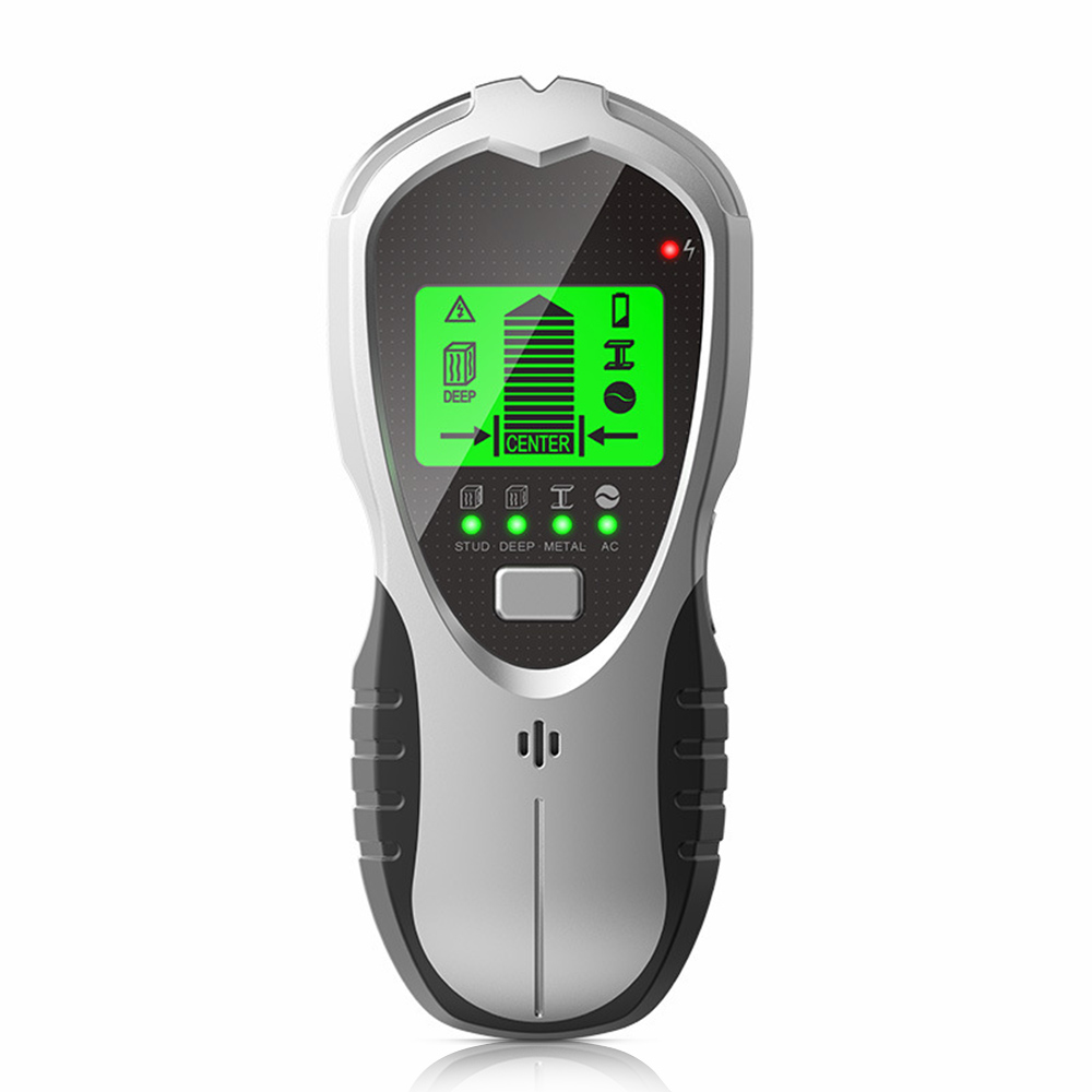 4-in-1 Multifunctional Digital Wall Detector Wood/Metal/AC Testing Tool