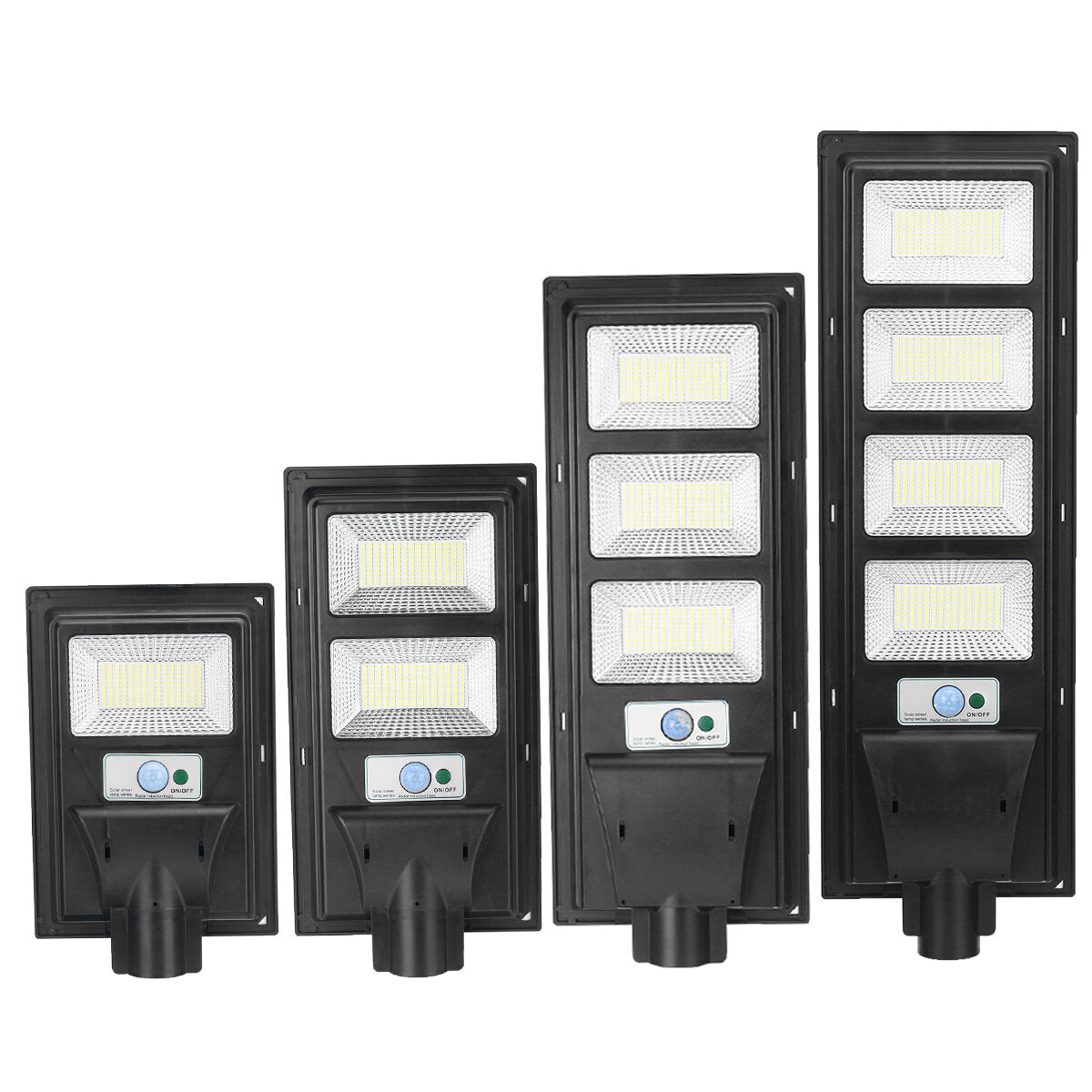 300W-1200W LED Solar Street Light Road Garden Waterproof Wall Lamp with Remote Control