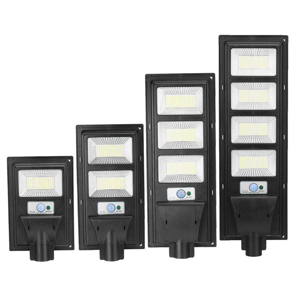 300W-1200W LED Solar Street Light Road Garden Waterproof Wall Lamp with Remote Control